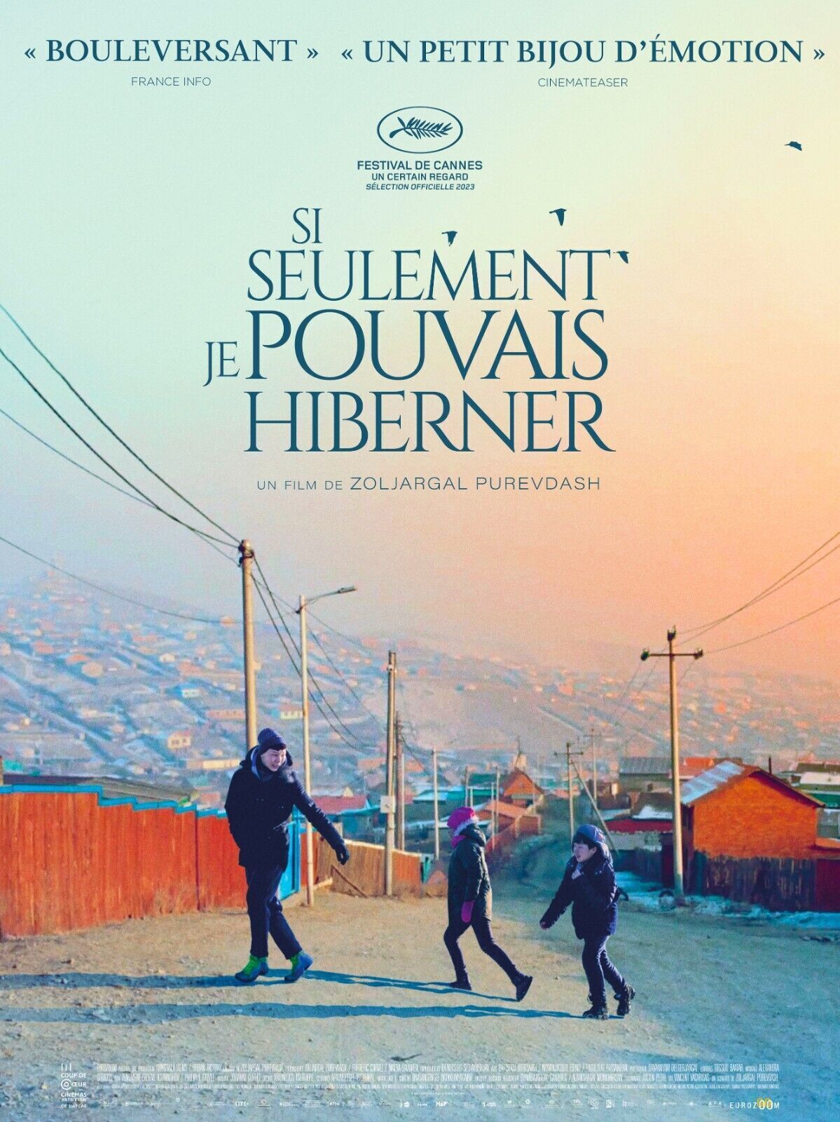 SI SEULEMENT JE POUVAIS HIBERNER, BATTSOOJ UURTSAIKH, 2023, repro affiche cinema, HQ
