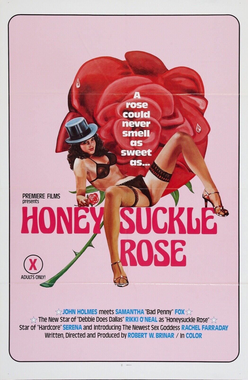 HONEY SUCKLE ROSE,  Jerry Schatzberg, 1980, REPRO MOVIE POSTER, VINTAGE, HQ.