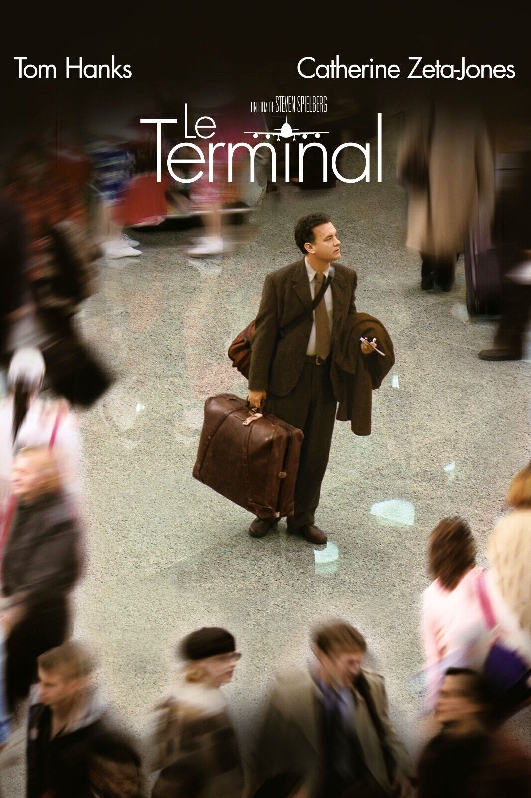 THE TERMINAL, TOM HANKS, 2004, VINTAGE movie poster reproduction, HQ