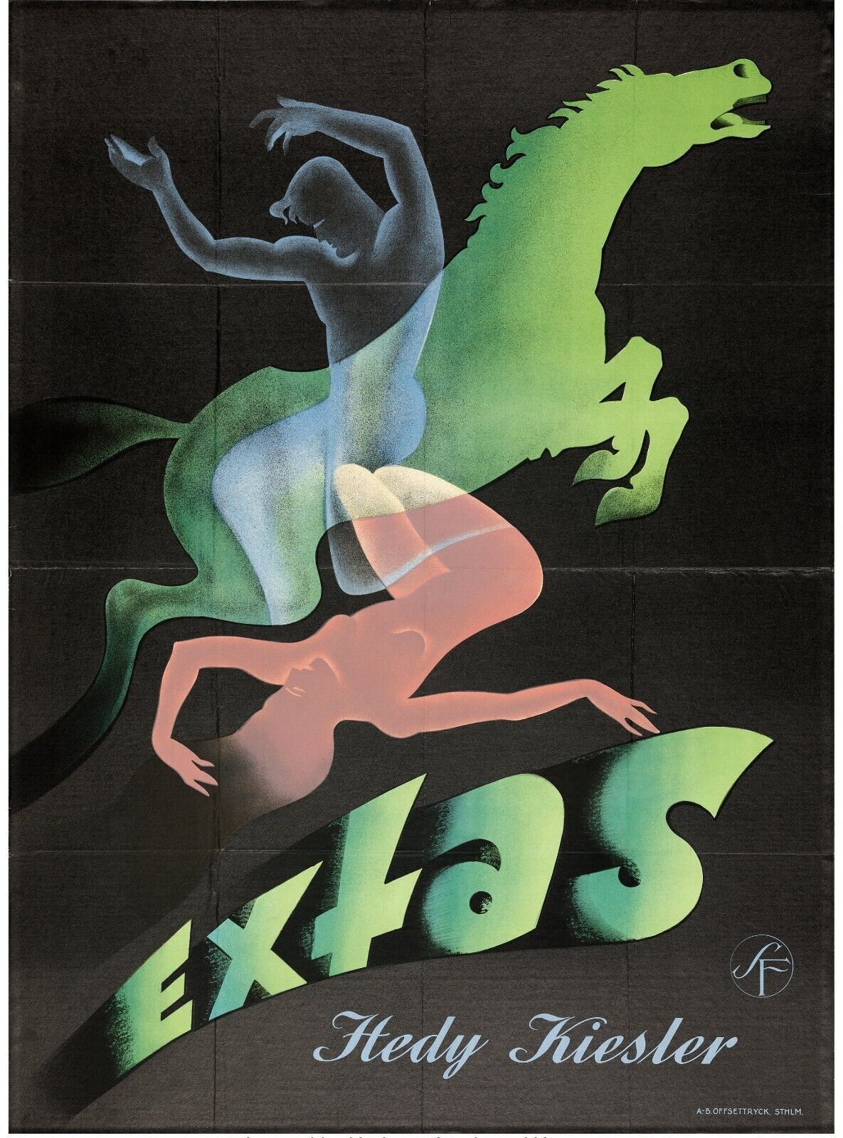 EXTAS, HEDY KIESLER, 1933, REPRODUCCIÓN DE CARTEL DE PELÍCULA, VINTAGE, HQ