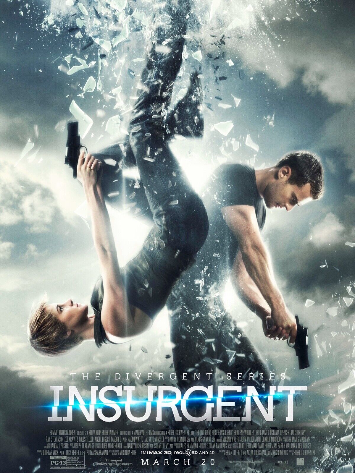 DIVERGENTE 2 : L'INSURRECTION, THE DIVERGENT SERIES INSURGENT REPRO AFFICHE SÉRIE, HQ