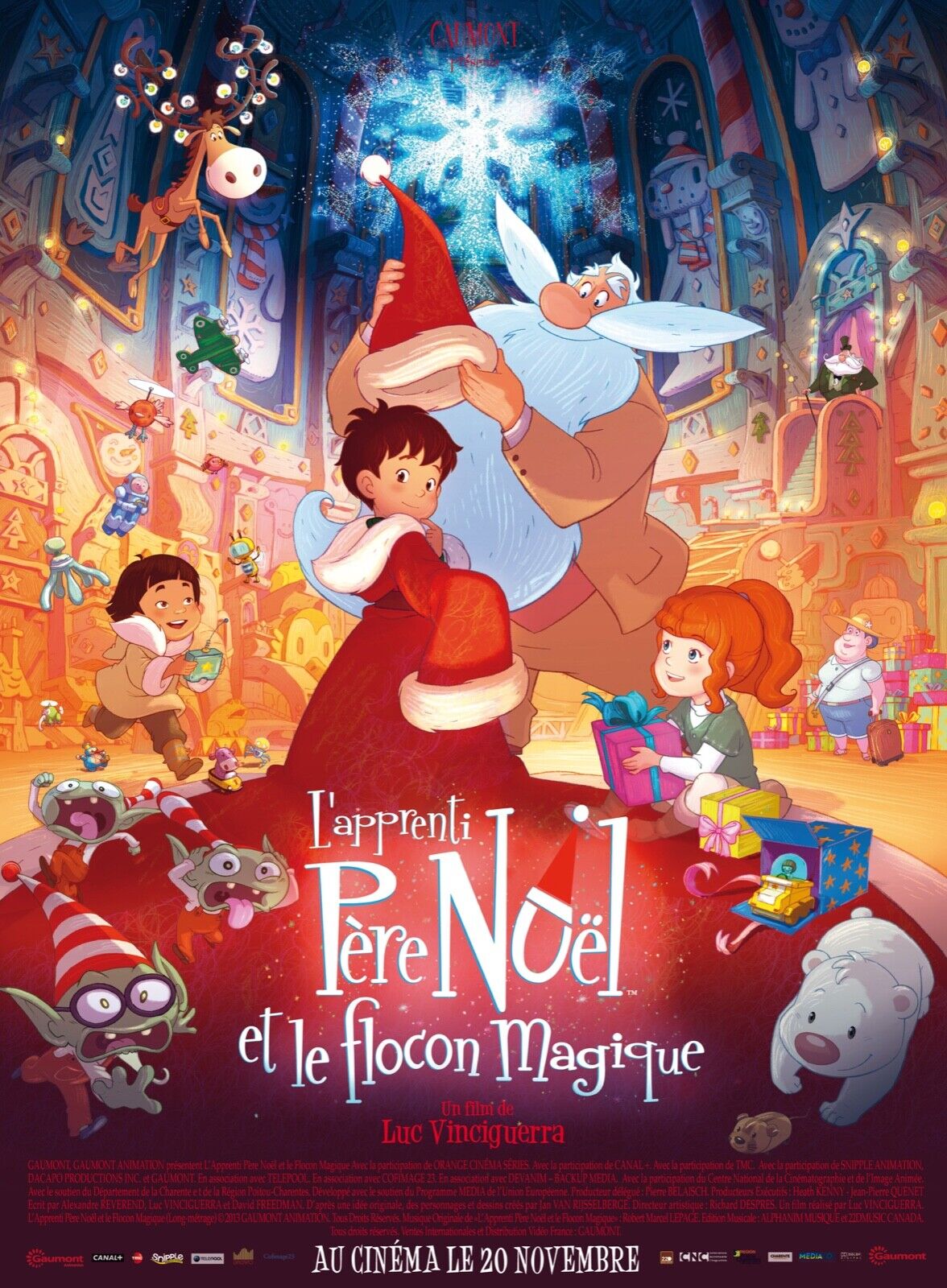 SANTA'S APPRENTICE AND THE MAGIC SNOWFLAKE HQ