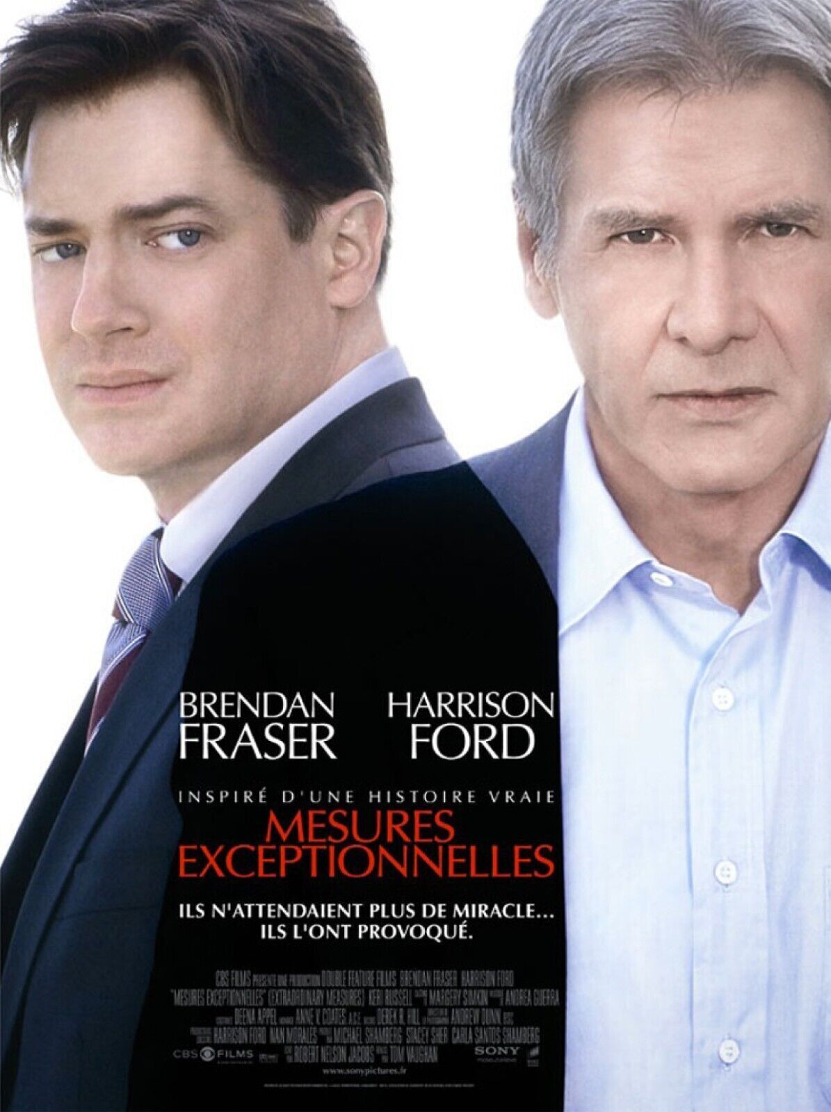 EXCEPTIONAL MEASURES, HARRISON FORD, Repro cinema poster, VINTAGE, HQ