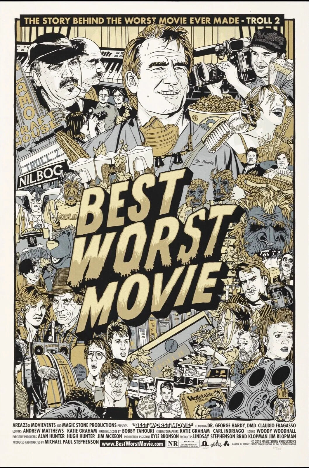 BEST WORST MOVIE, MICHAEL STEPHEN STEVENSON, 2009, REPRO MOVIE POSTER, VINTAGE, HQ