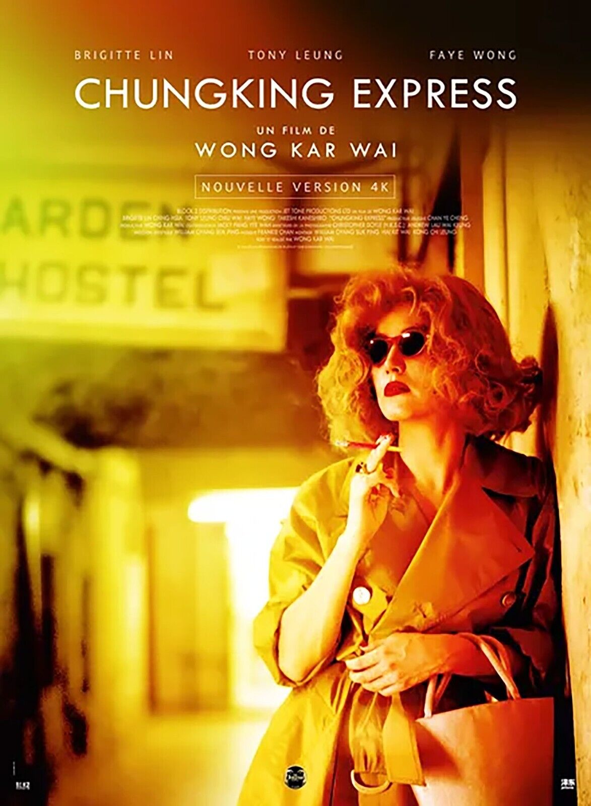 CHUNGKING EXPRESS, BRIGITTE LIN, WONG KAR-WAI, 1994, REPRO MOVIE POSTER, VINTAGE, HQ