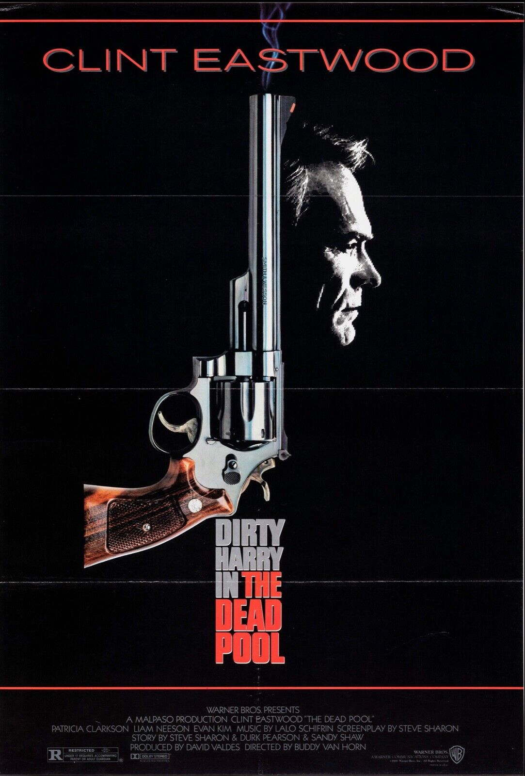 L’INSPECTEUR HARRY – CLINT EASTWOOD, REPRO AFFICHE CINÉMA VINTAGE, HQ