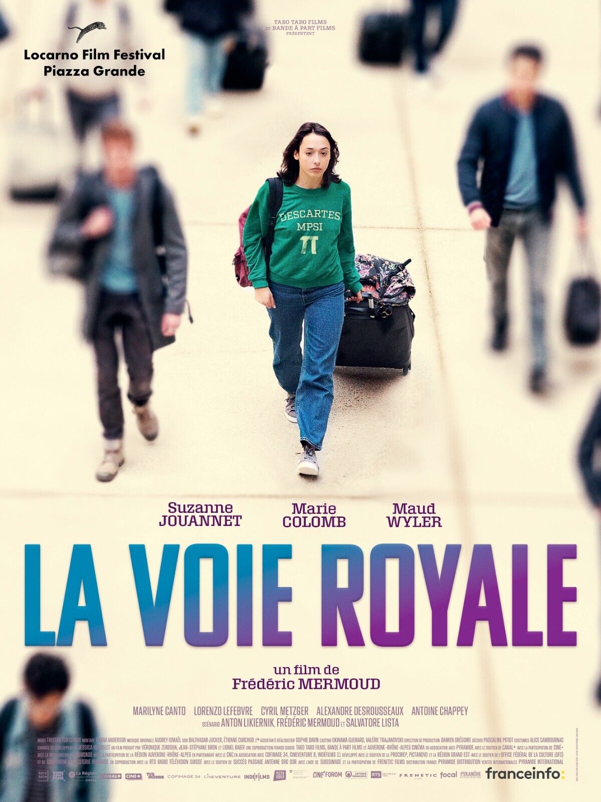 LA VOIE ROYALE, SUZANNE JOUANNET, 2023 repro affiche de cinema, VINTAGE, HQ