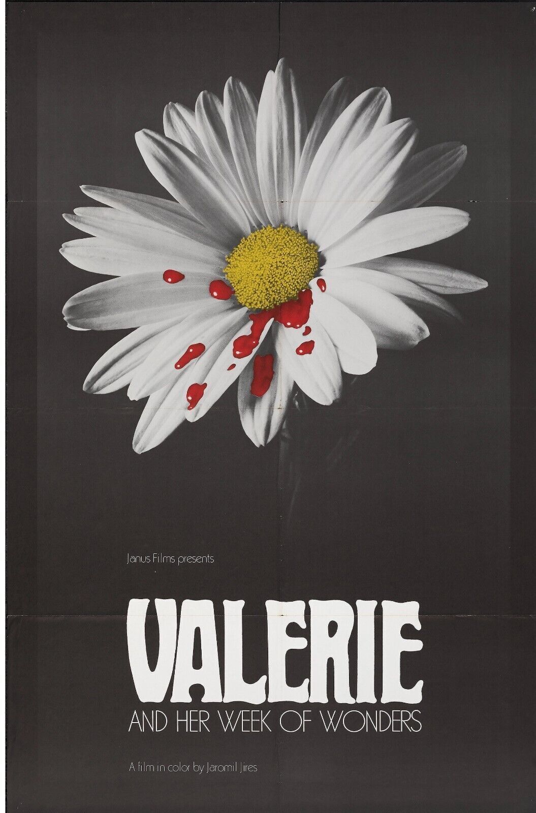 VALERIE AND HER WEEK OF WONDERS, JAROSLAVA SCHALLEROVÁ, 1970, repro cinema poster, HQ