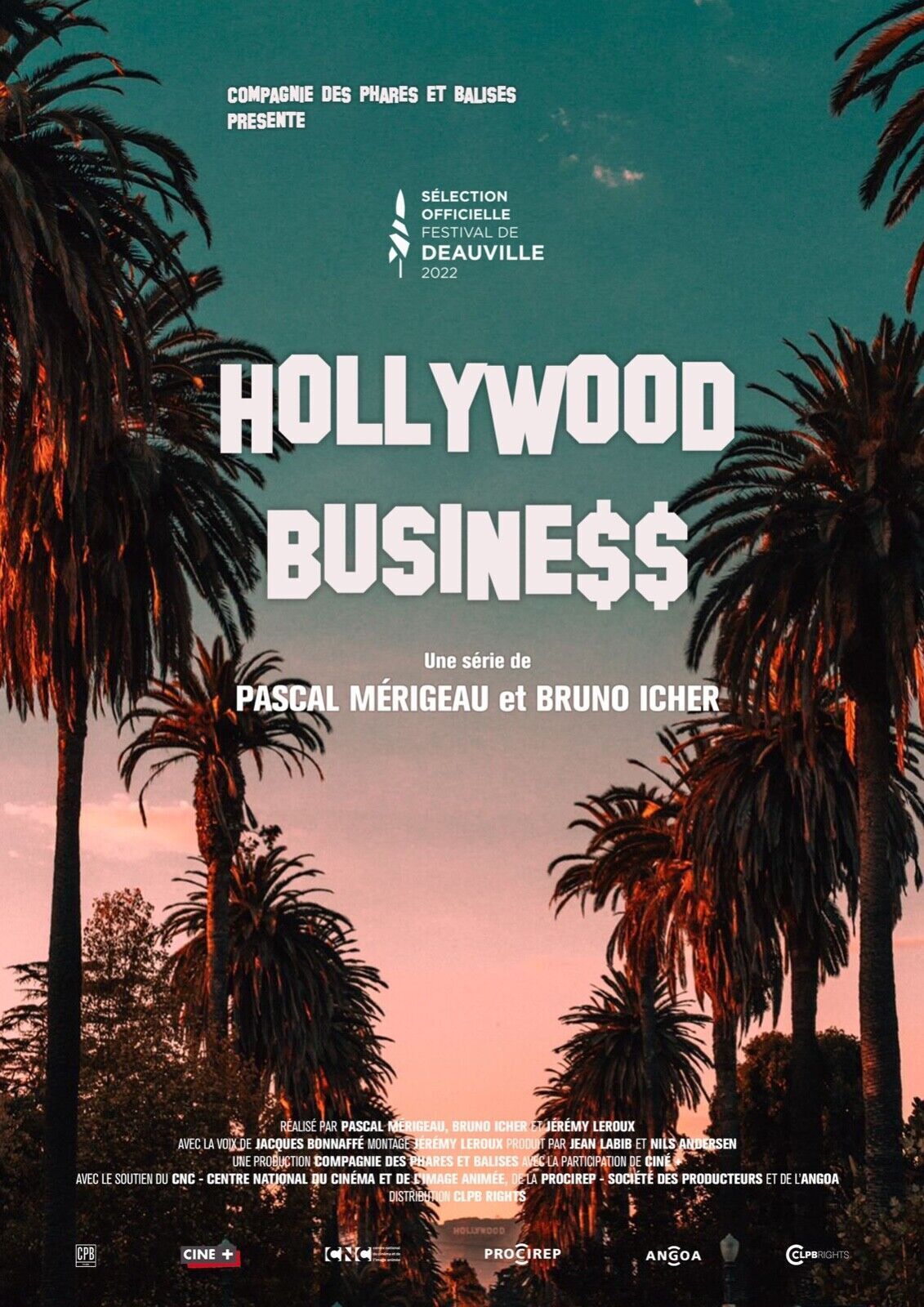 HOLLYWOOD BUSINESS, PASCAL MÉRIGEAU, 1984, REPRO MOVIE POSTER, VINTAGE, HQ.