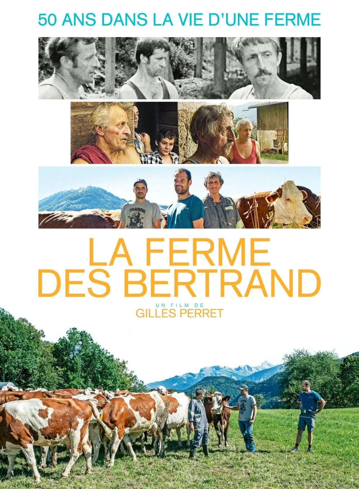 THE BERTRAND FARM, HÉLÈNE BERTRAND, 2023, cinema poster reproduction, VINTAGE, HQ