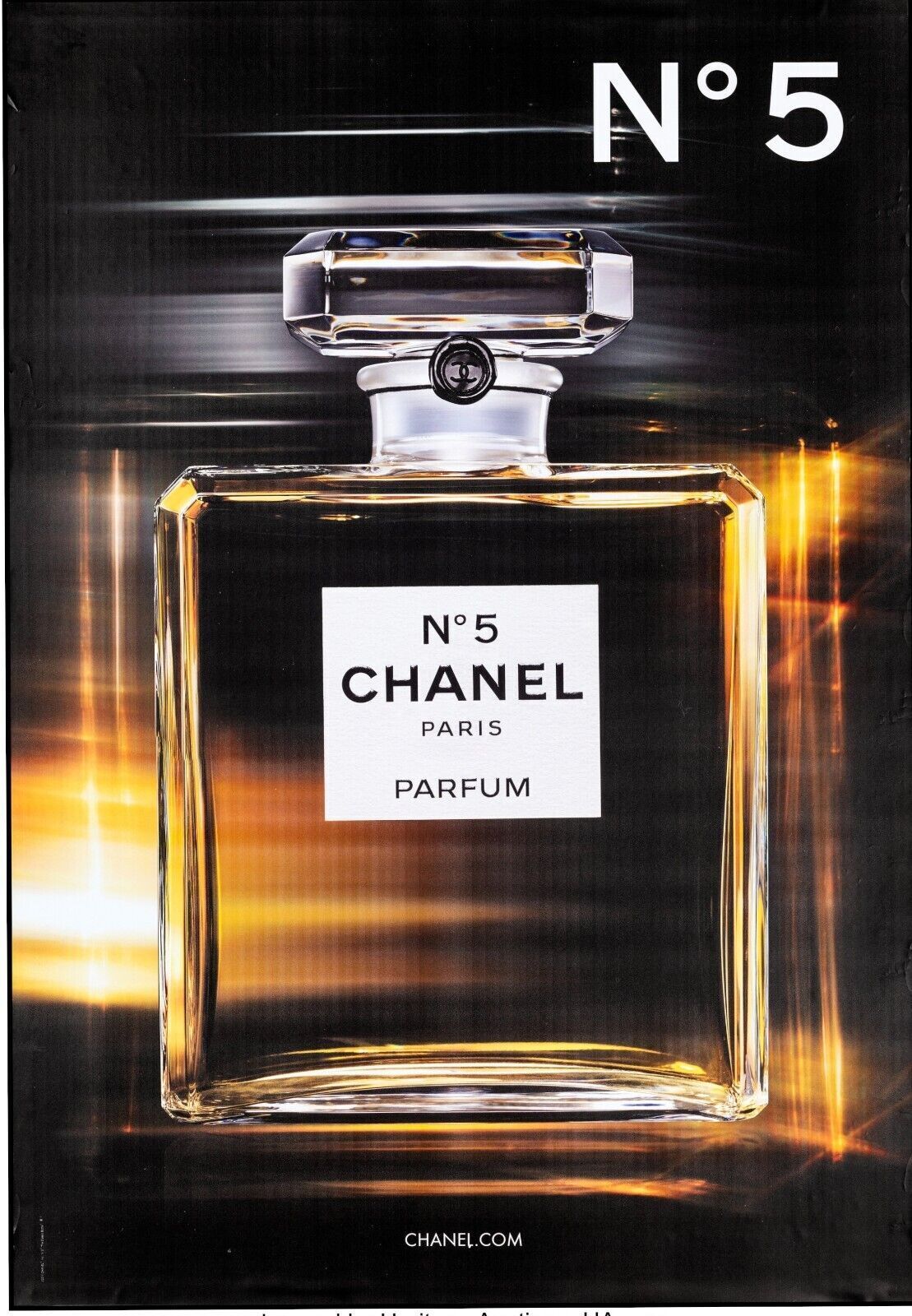 CHANEL N°5, 2011, REPRO ADVERTISING POSTER, HIGH QUALITY ART PRINT, VINTAGE, HQ