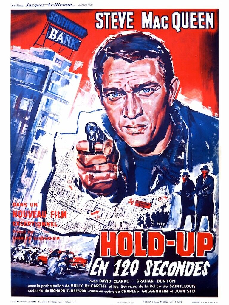 THE 120-SECOND HEIST, Mac Queen - Movie Poster Reproduction