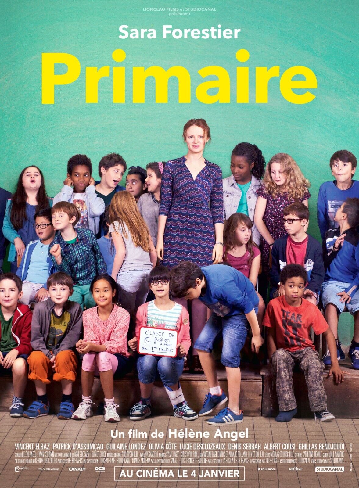 PRIMAIRE, SARA FORESTIER, 2017, Repro affiche de cinema, HQ