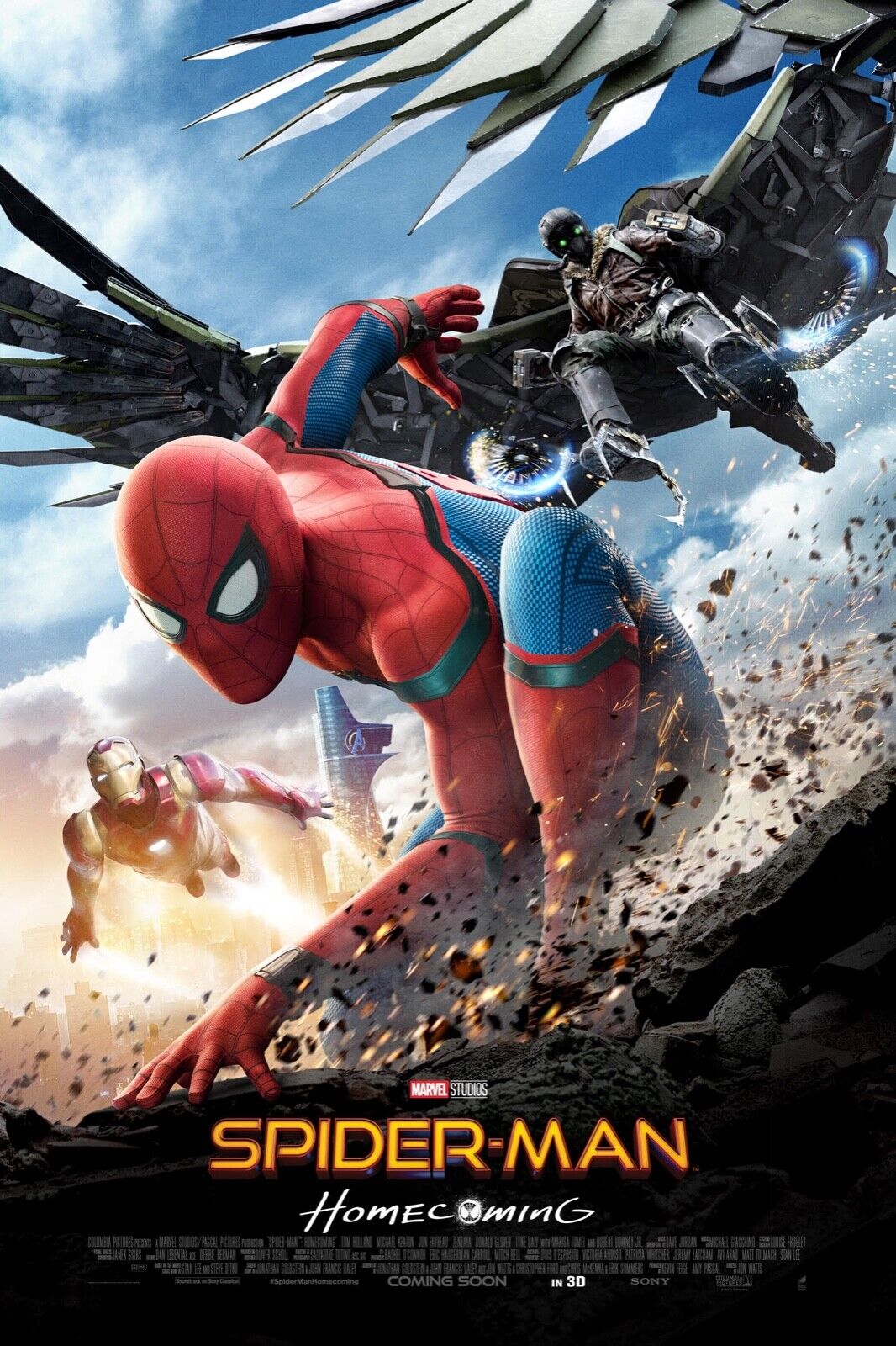 SPIDER-MAN, TOBEY MAGUIRE, 2002, Repro affiche cinéma HQ