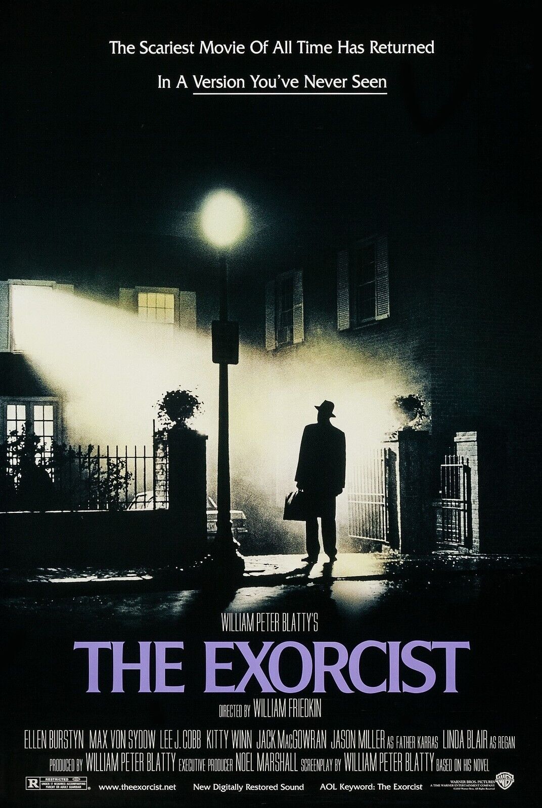 L’EXORCISTE – THE EXORCIST, WILLIAM FRIEDKIN, 1973, REPRO AFFICHE CINÉMA VINTAGE, HQ