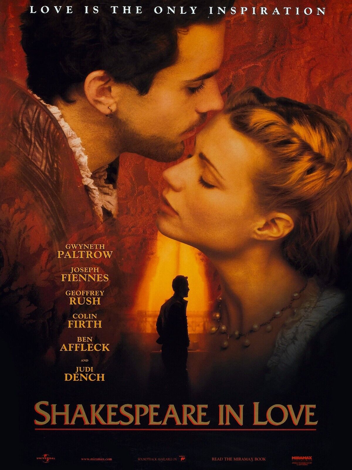SHAKESPEARE IN LOVE, GWYNETH PALTROW, REPRO AFFICHE CINEMA VINTAGE HQ