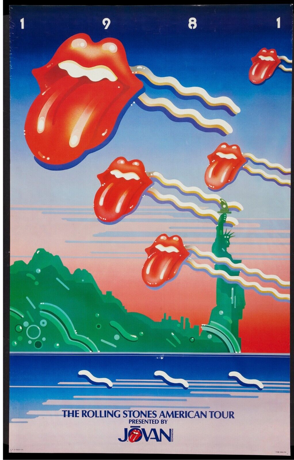 THE ROLLING STONES, AMERICAN TOUR, REPRO VINTAGE ROCK, HQ