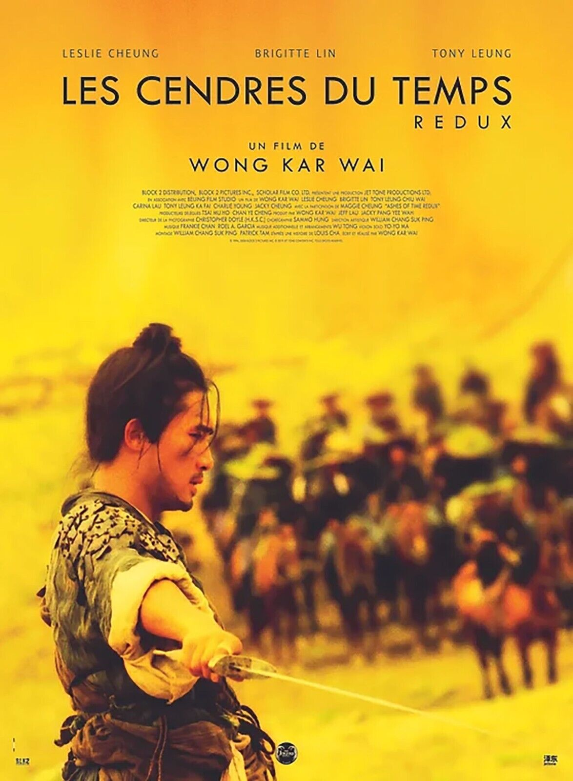 LES CENDRES DU TEMPS – LESLIE CHEUNG, 1994 – REPRO AFFICHE CINÉMA VINTAGE