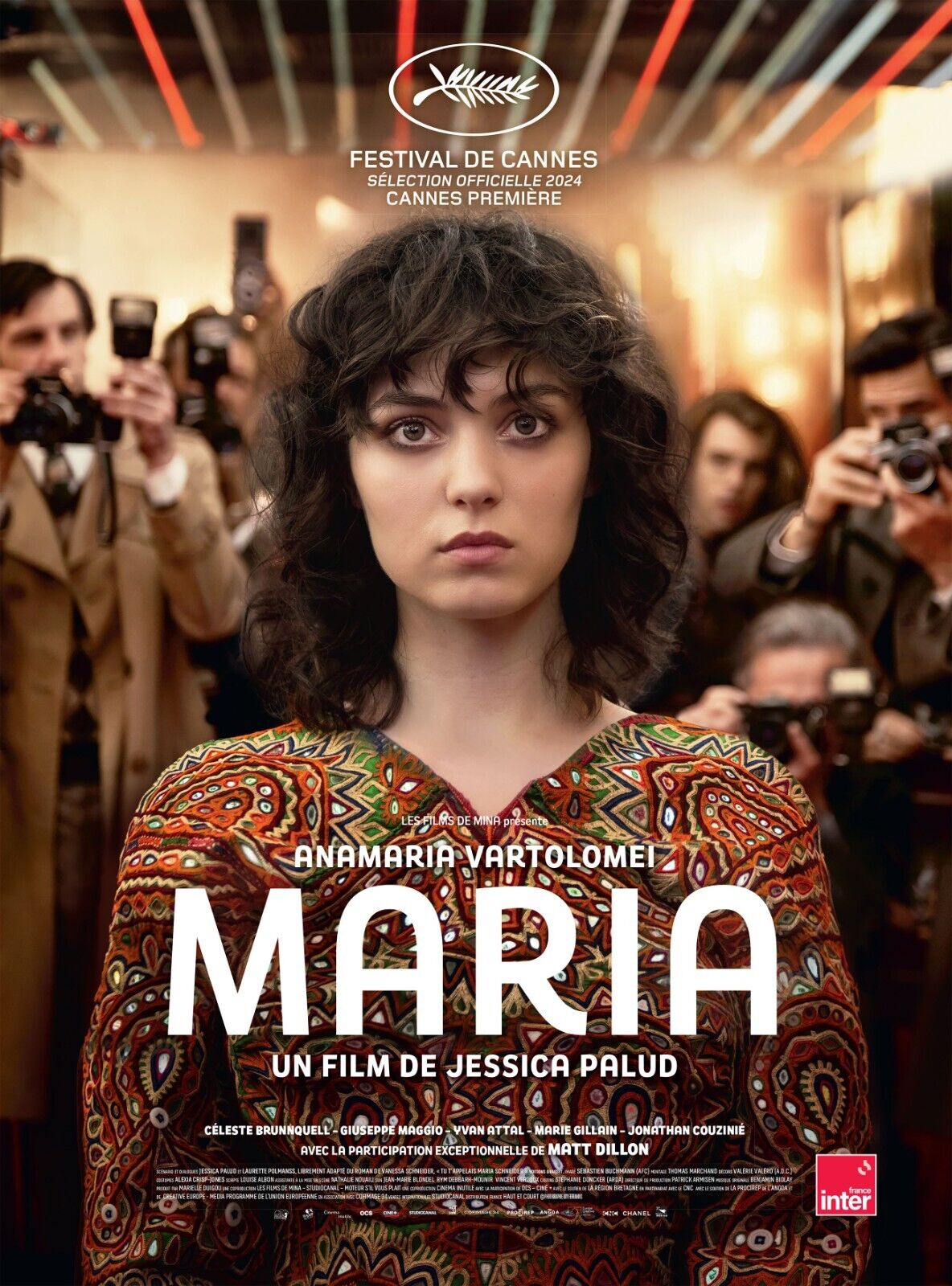MARIA, ANAMARIA VARTOLOMEI, 2024, Póster de película réplica, VINTAGE, HQ