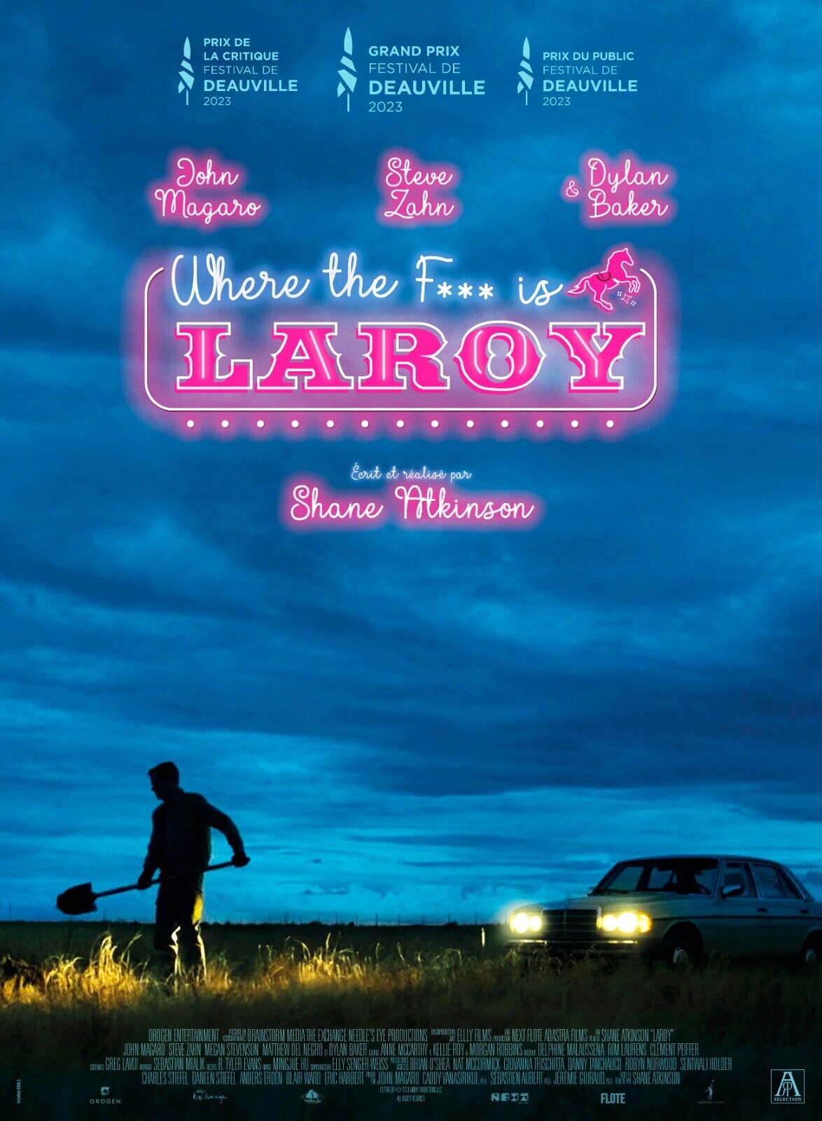 LAROY, MEGAN STEVENSON, 2023, cartel de cine de reproducción, VINTAGE, HQ