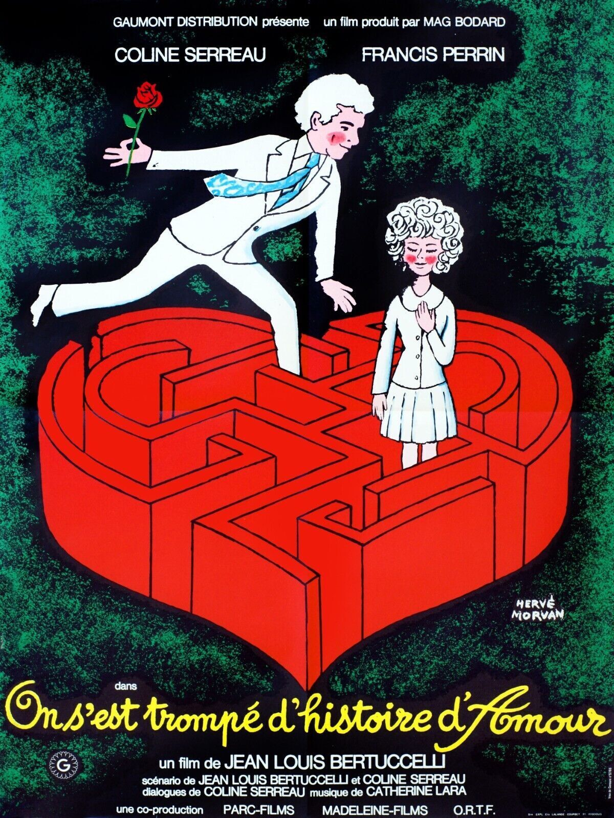 WE GOT THE WRONG LOVE STORY, CAMILLE CHAMOUX, 2023, REPRO VINTAGE HQ CINEMA POSTER