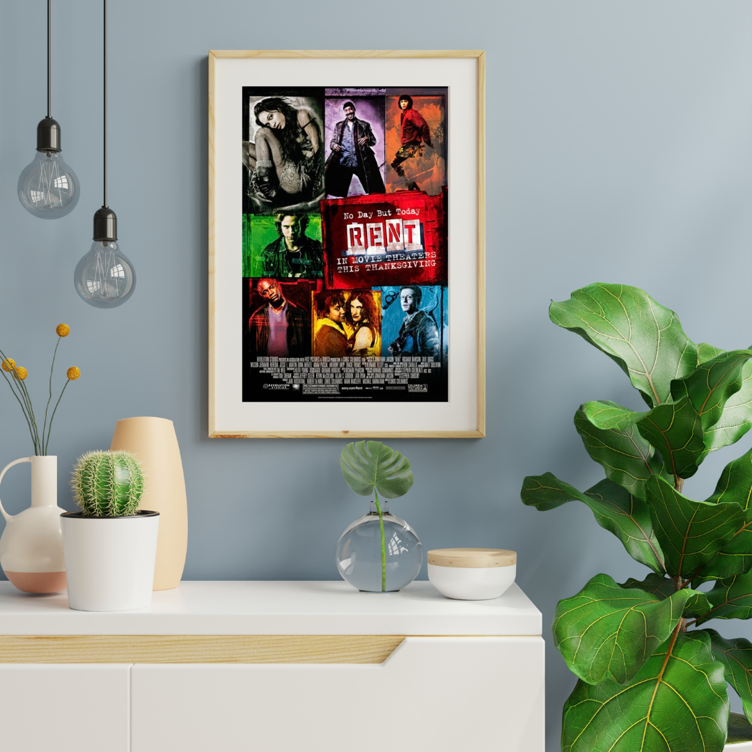 RENT – FILM DE Chris Columbus (2005) – ANTHONY RAPP – AFFICHE CINÉMA COMÉDIE DRAMATIQUE MUSICALE – REPRODUCTION – POSTER HUB STUDIO – HQ