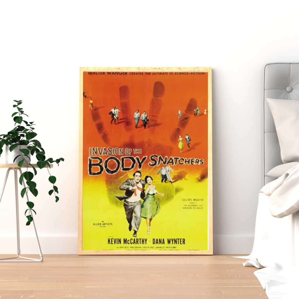 INVASION OF THE BODY SNATCHERS – FILM BY DON SIEGEL (1956) – KEVIN MCCARTHY – SCIENCE-FICTION – HORROR – CINEMA POSTER – REPRODUCTION – POSTER HUB STUDIO – HQ