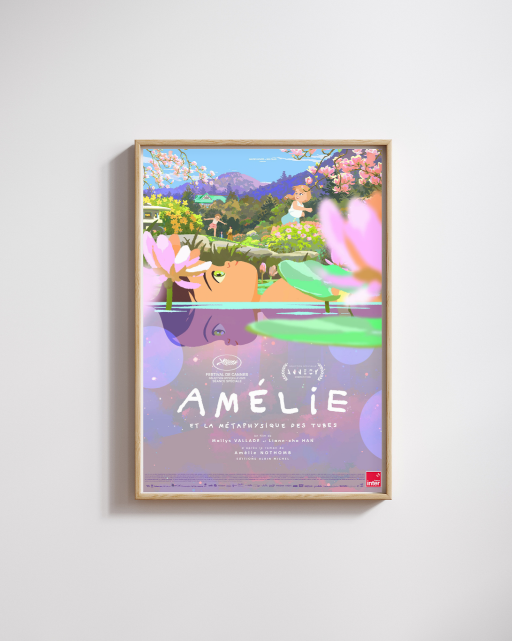 AMÉLIE ET LA MÉTAPHYSIQUE DES TUBES (2025) | MAILYS VALLADE & LIANE-CHO HAN | POSTER HUB | ANIMATION, POÉSIE VISUELLE, ENFANCE & JAPON, HQ