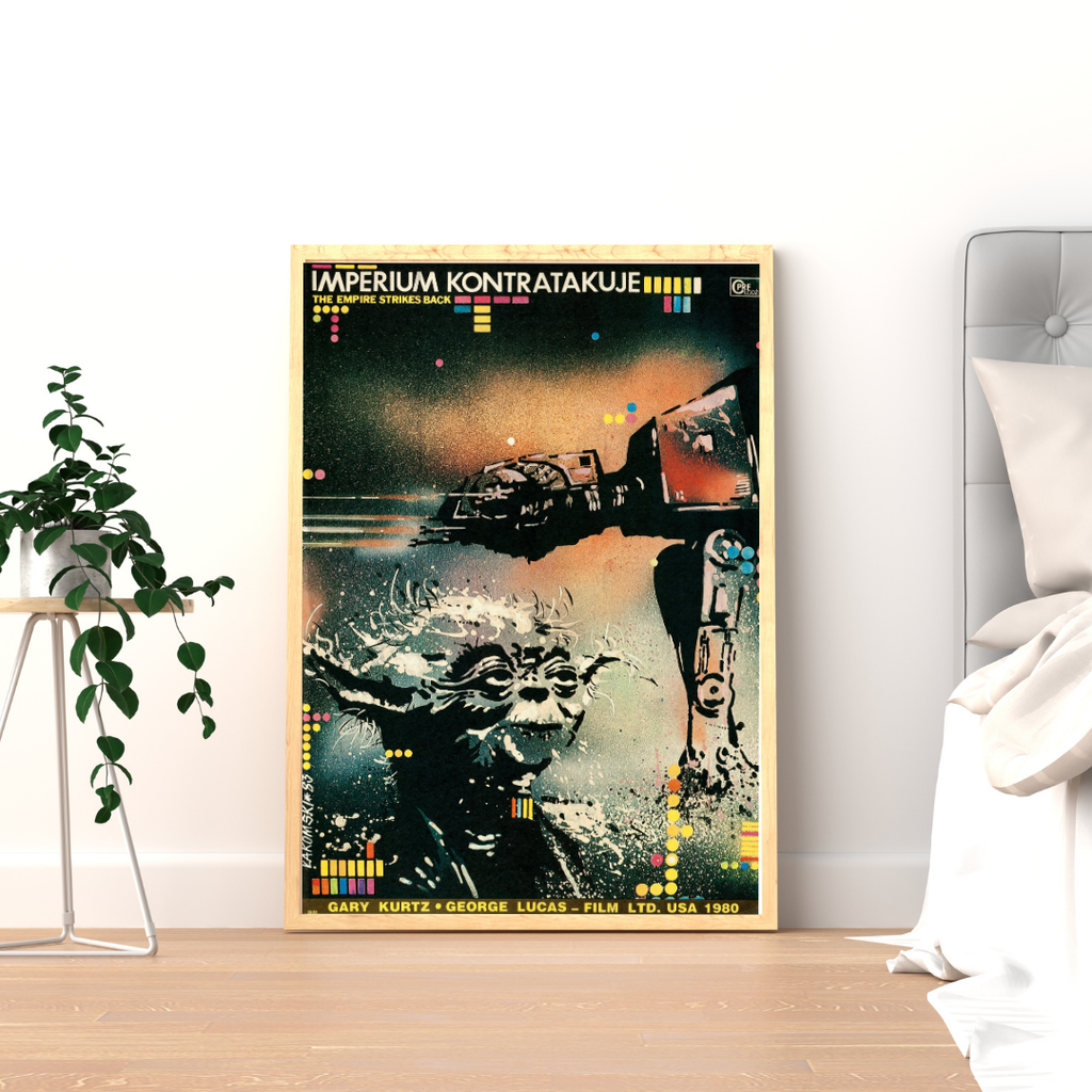 THE EMPIRE STRIKES BACK – FILM DE IRVIN KERSHNER (1980) – MARK HAMILL – SCIENCE-FICTION – AFFICHE CINÉMA – REPRODUCTION – POSTER HUB STUDIO – HQ