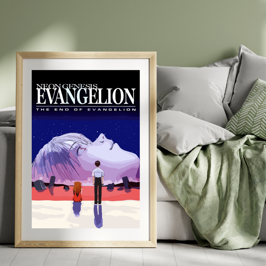 NEON GENESIS EVANGELION – THE END OF EVANGELION (1997) – ANIMATION – SCIENCE-FICTION – MANGA POSTER – REPRODUCTION – POSTER HUB STUDIO – HQ
