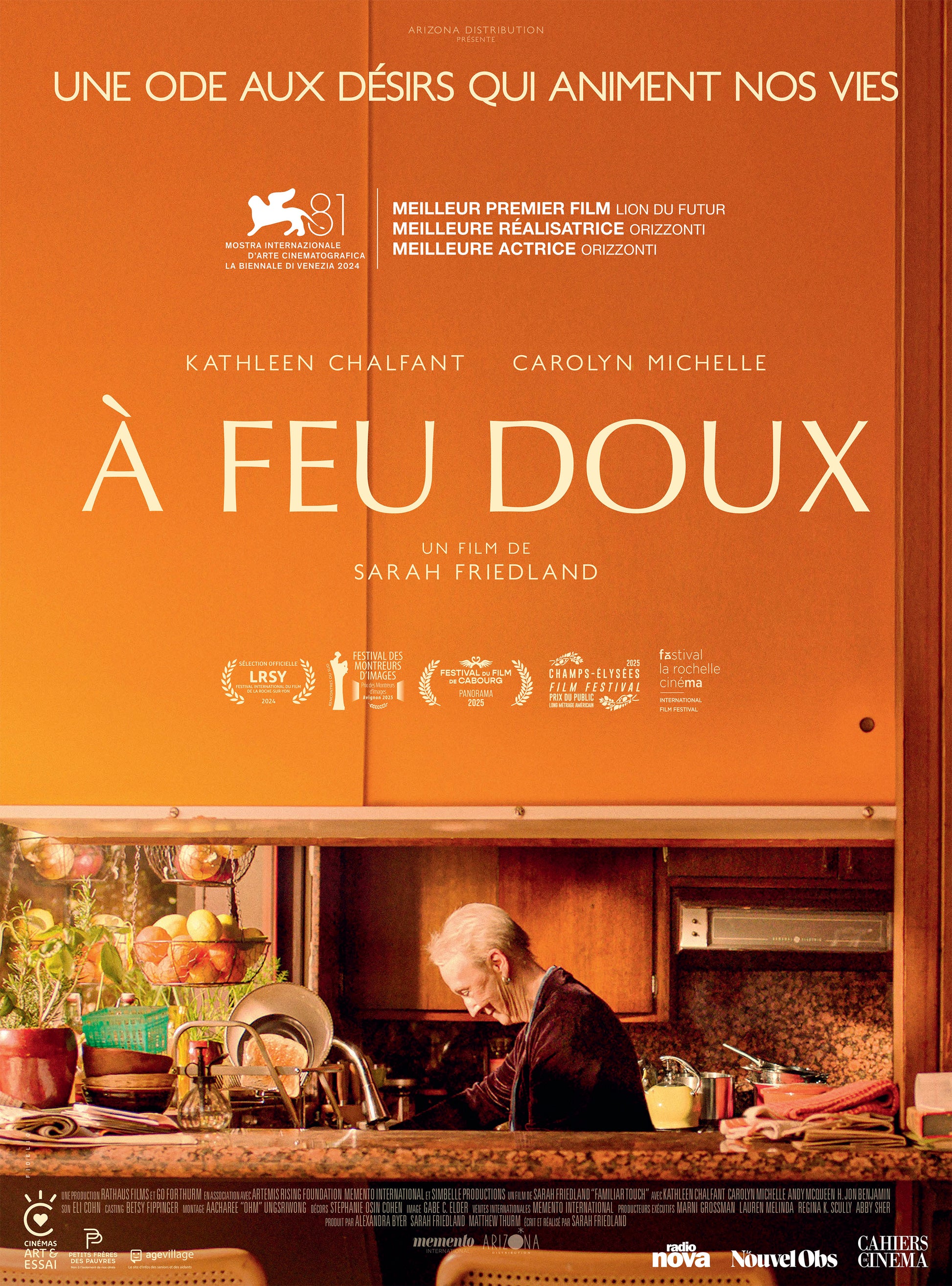 À FEU DOUX (2024) | KATHLEEN CHALFANT | POSTER CINÉMA VINTAGE | POSTER HUB STUDIO RÉTRO | HQ