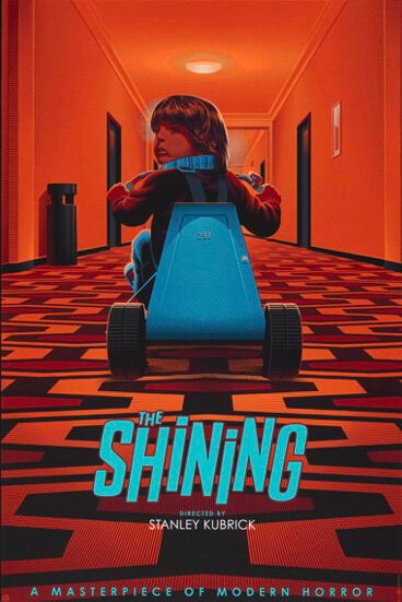 THE SHINING / SHINING – JACK NICHOLSON – 1980 – HORROR / PSYCHOLOGICAL THRILLER – REPRODUCTION