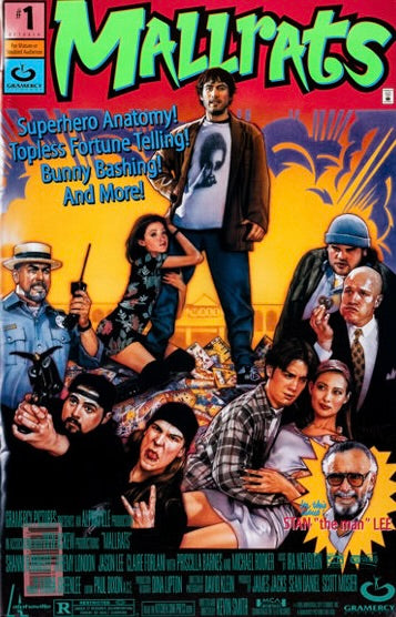 MALLRATS – JASON LEE – 1995 – COMEDY MOVIE POSTER – REPRODUCTION