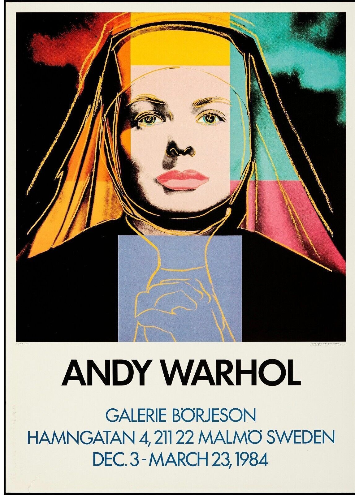 ANDY WARHOL, STARTING BID, REPRO MOVIE POSTER, VINTAGE, HQ