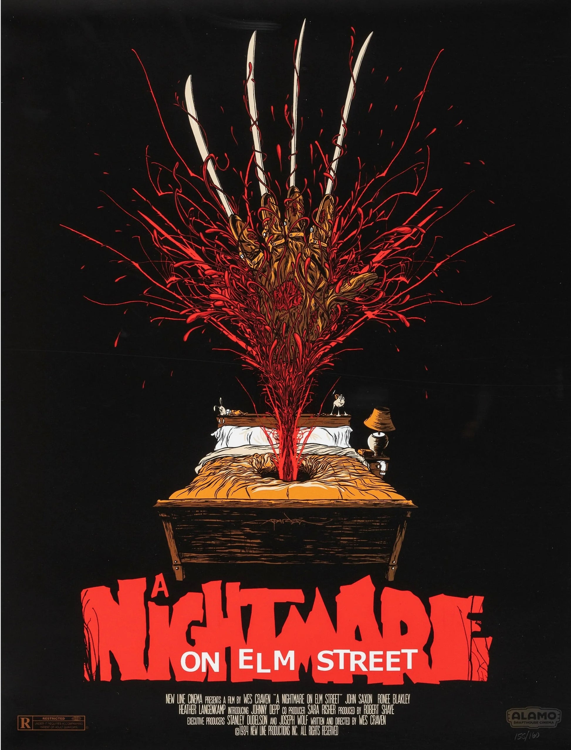 Les Griffes De La Nuit – Affiche Vintage Cinéma Rétro | Poster HUB STUDIO