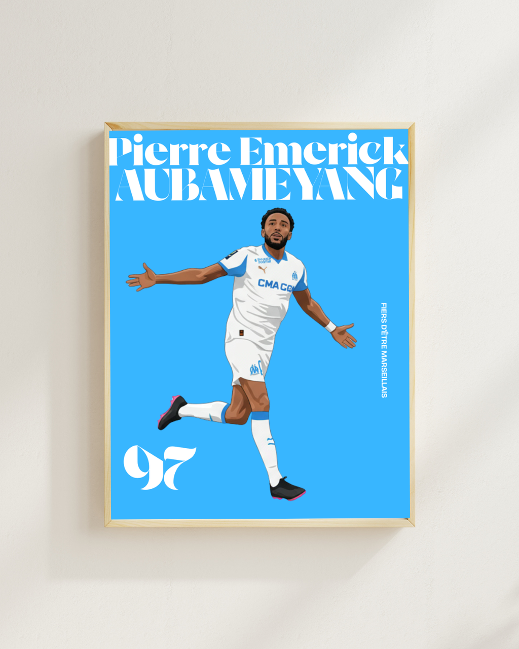 PIERRE-EMERICK AUBAMEYANG POSTER