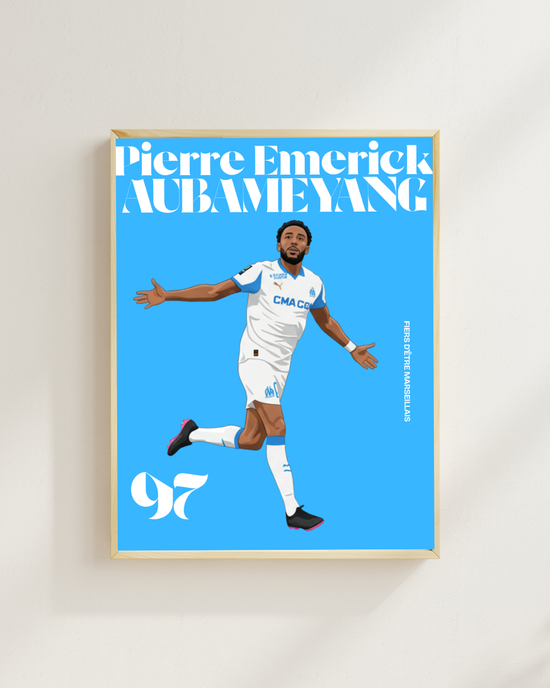 PIERRE-EMERICK AUBAMEYANG POSTER