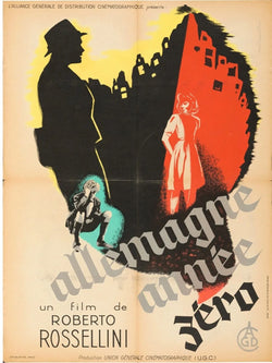 Allemagne Année Zéro – Affiche Vintage Cinéma Rétro | Poster Hub Studio