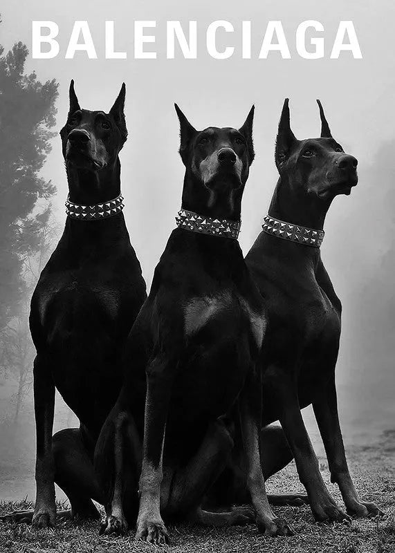 BALENCIAGA AFFICHE VINTAGE ADVERTISING POSTER HQ