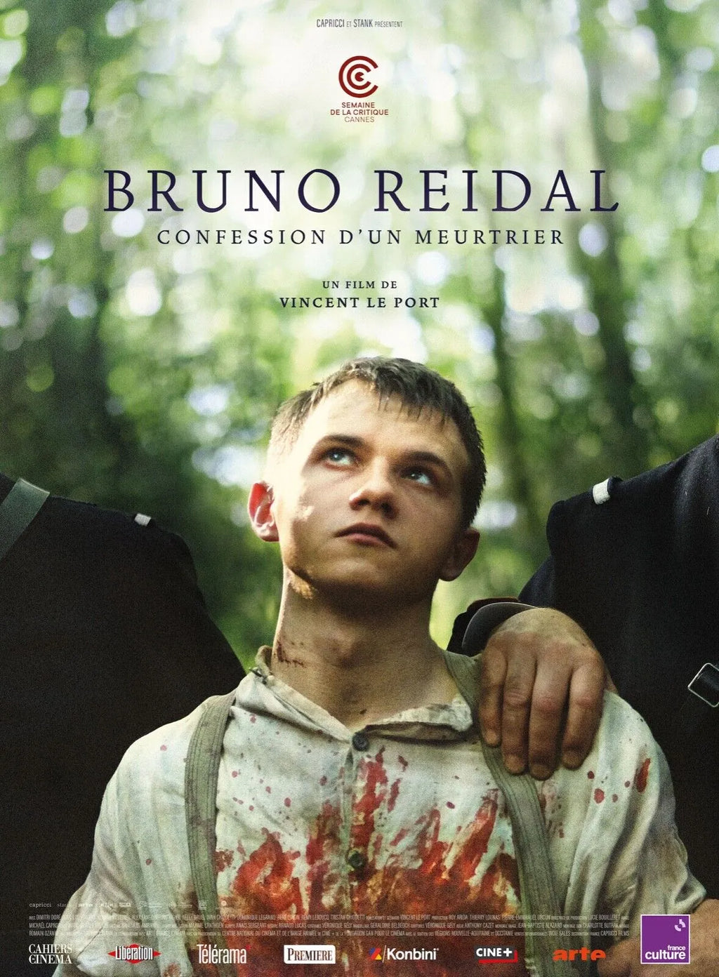 BRUNO REIDAL, VINCENT LE PORT, REPRO AFFICHE CINEMA VINTAGE