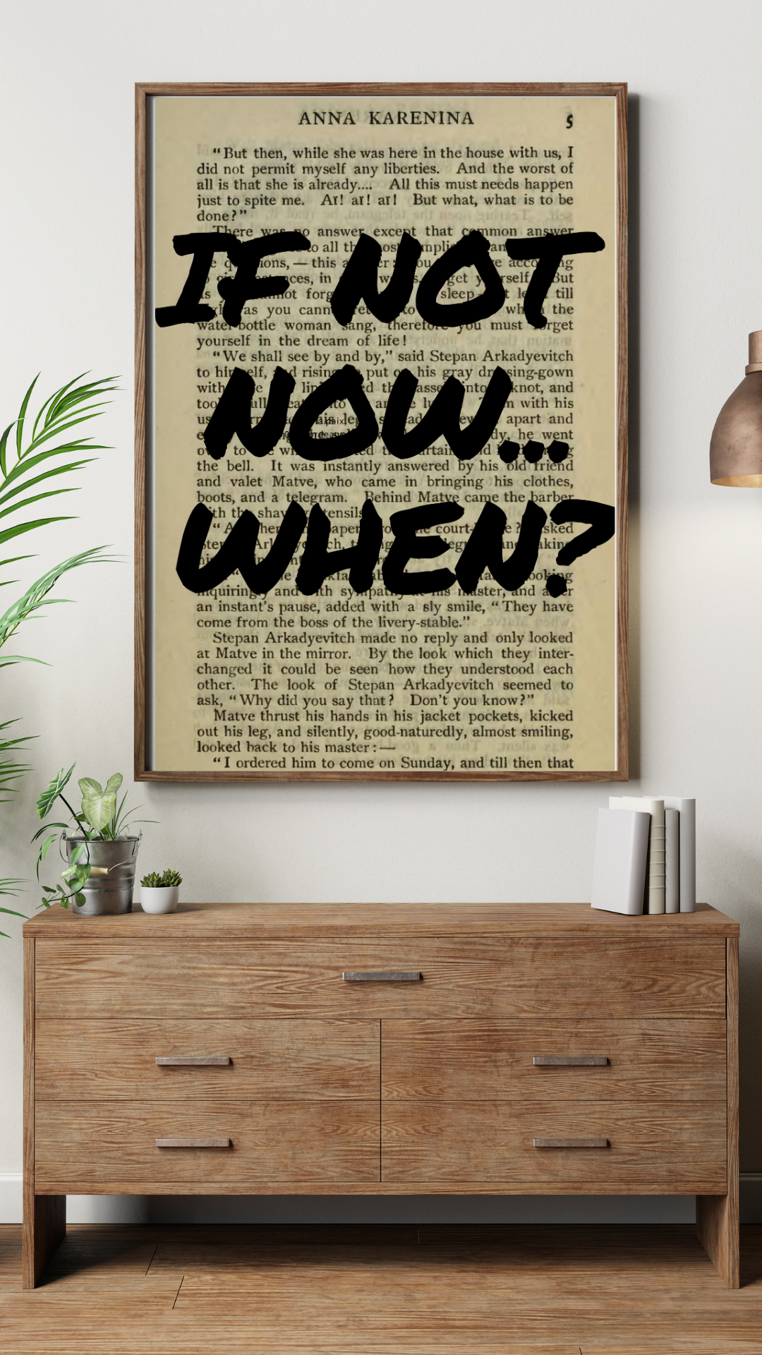 If Not Now... When? Motivational Poster Hq – Vintage Retro Cinema Poster | Poster HUB STUDIO