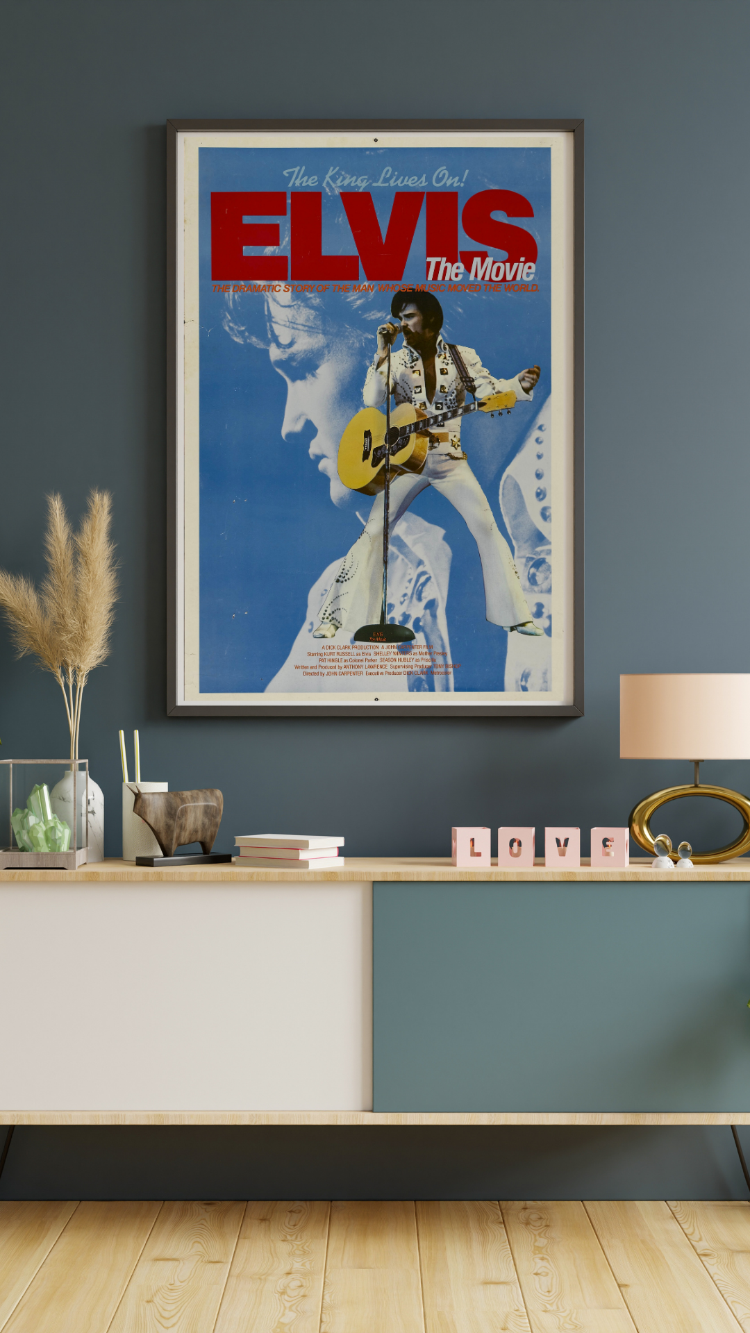 ELVIS, ELVIS PRESLEY, MUSIC POSTER, VINTAGE, HQ