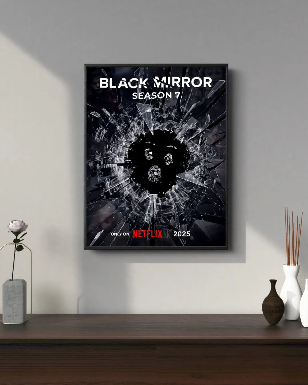 Black Mirror Netflix Tv Show Poster Hq – Affiche Vintage Cinéma Rétro | Poster HUB STUDIO