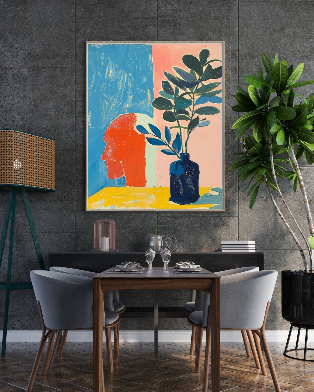 Wick Is Pain – Vintage Retro Cinema Poster | Poster HUB STUDIO