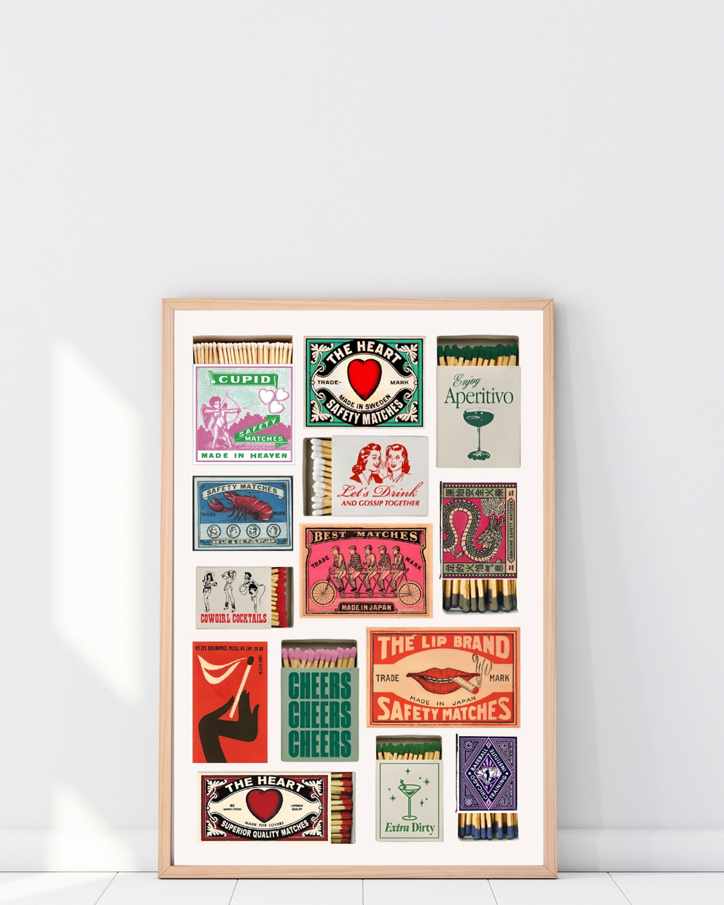 VINTAGE MATCHES POSTER HUB STUDIO | HQ