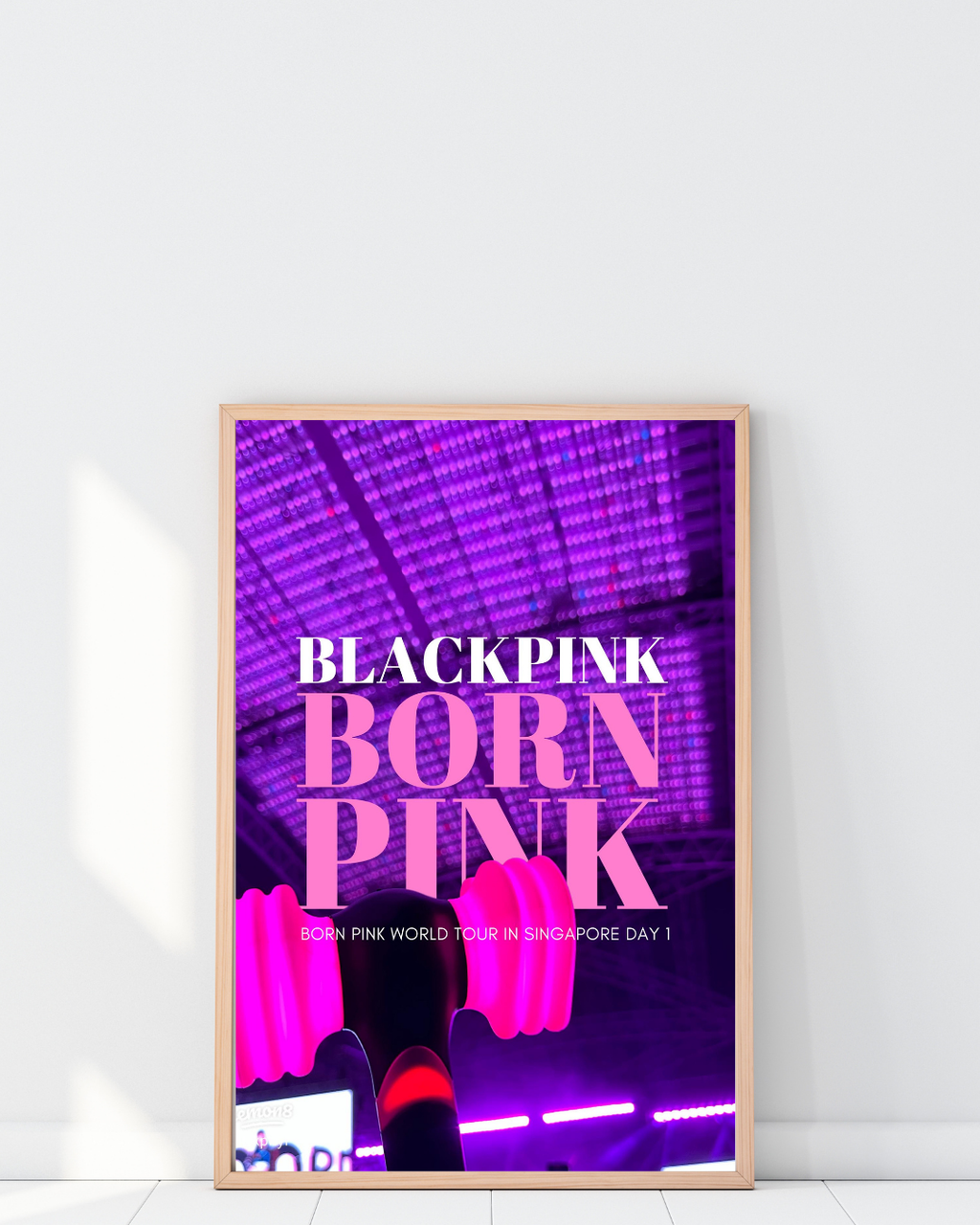 BLACKPINK – BORN PINK WORLD TOUR (SINGAPORE POSTER)