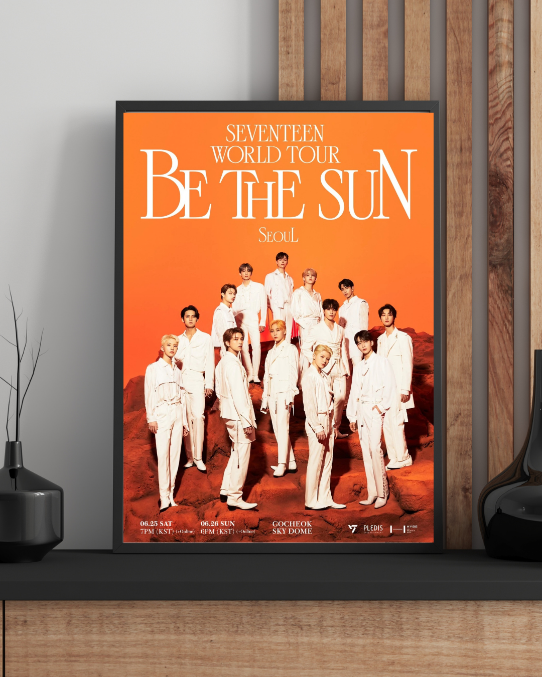 SEVENTEEN – BE THE SUN WORLD TOUR SEOUL POSTER – Poster Hub Studio SEVENTEEN – BE THE SUN WORLD TOUR SEOUL POSTER – Poster Hub Studio