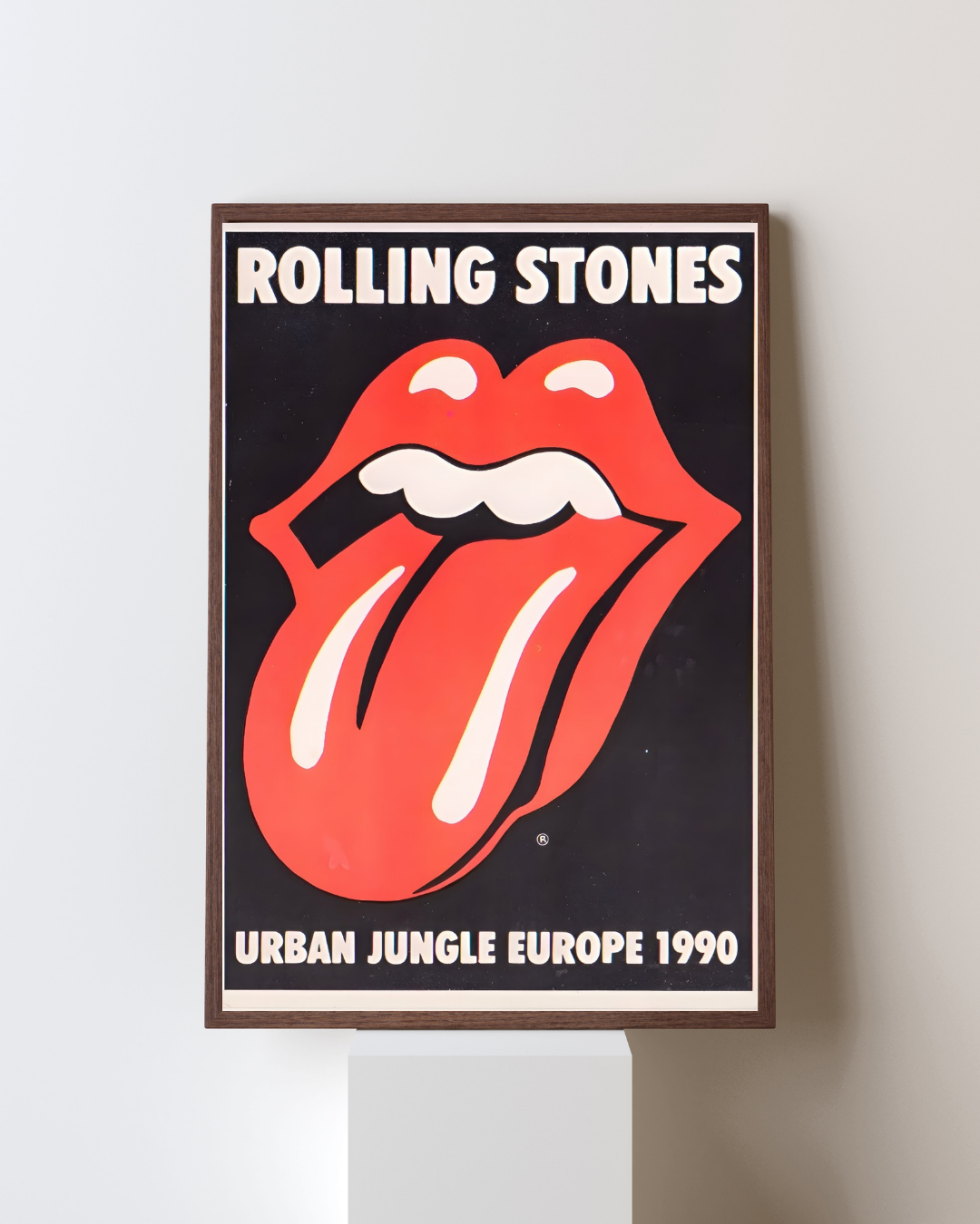 ROLLING STONES URBAN JUNGLE EUROPE 1990 TOUR POSTER – ICONIC ROCK WALL ART
