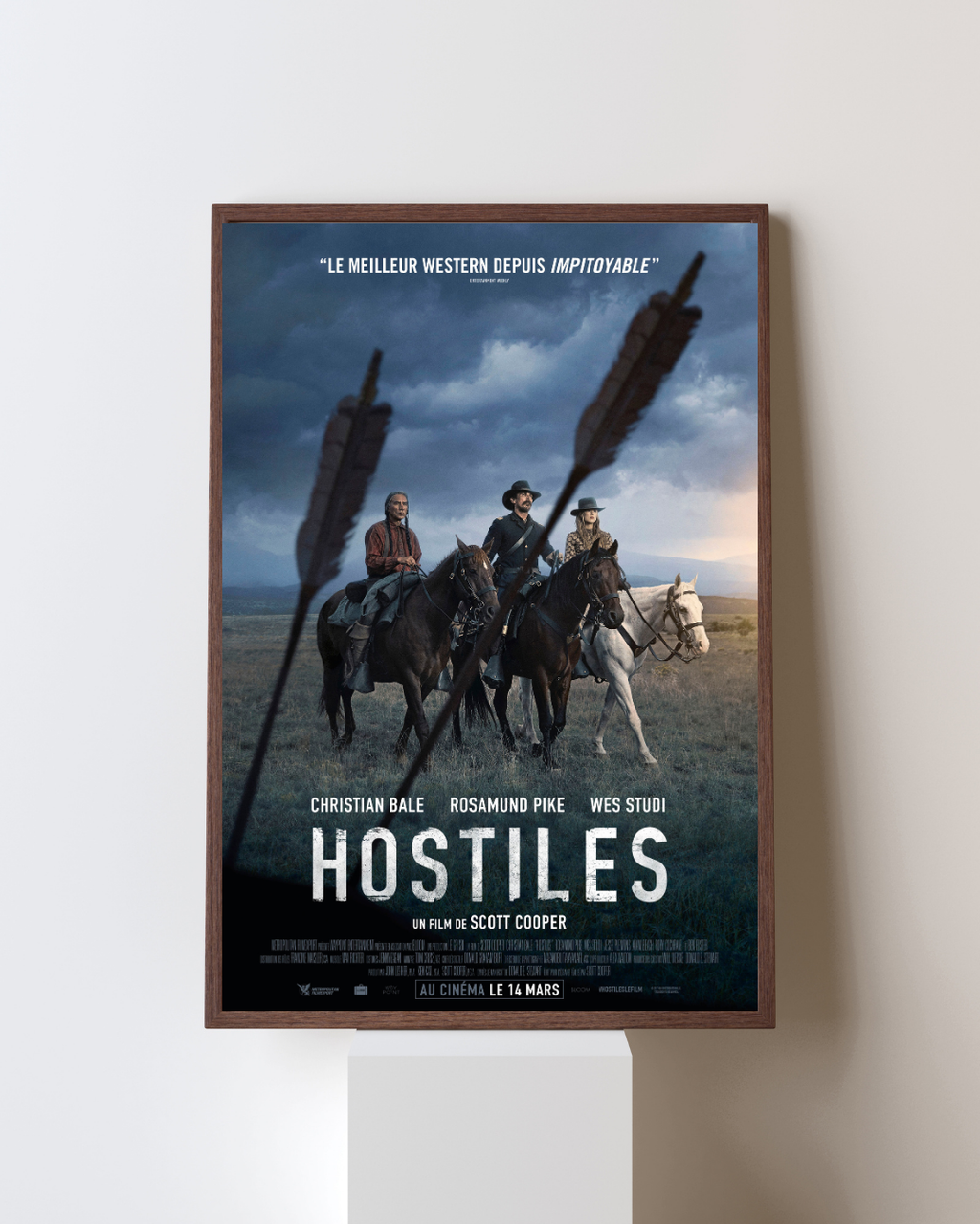 HOSTILES – A FILM BY SCOTT COOPER (2017) – CHRISTIAN BALE – WESTERN DRAMA – REPRODUCTION