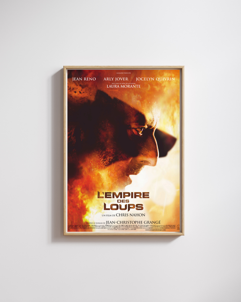 L’EMPIRE DES LOUPS – FILM DE CHRIS NAHON (2005) – JEAN RENO – AFFICHE CINÉMA THRILLER – REPRODUCTION – POSTER HUB STUDIO – HQ